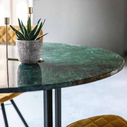 Mesa Redonda Marmol Verde India