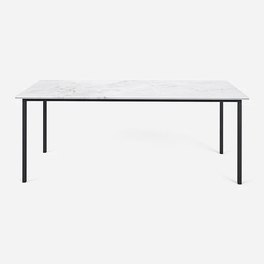 Mesa de Comedor de Mármol Rectangular – Modelo Larraín.