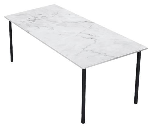 Mesa de Comedor de Mármol Rectangular – Modelo Larraín.