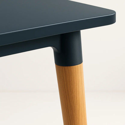 Mesa de Comedor 120×80 Rectangular – Negra