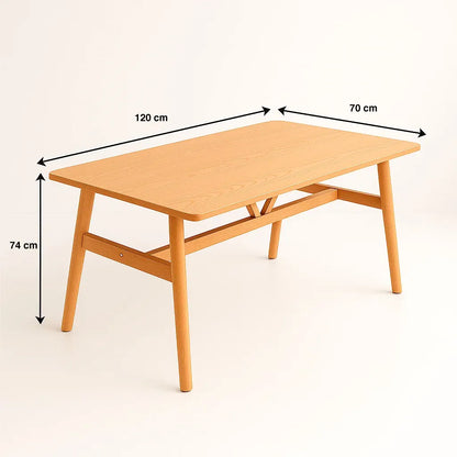 Mesa de comedor o cocina madera 120×70
