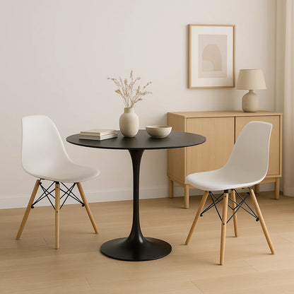 Mesa de Comedor Tulip 80cm – Negra