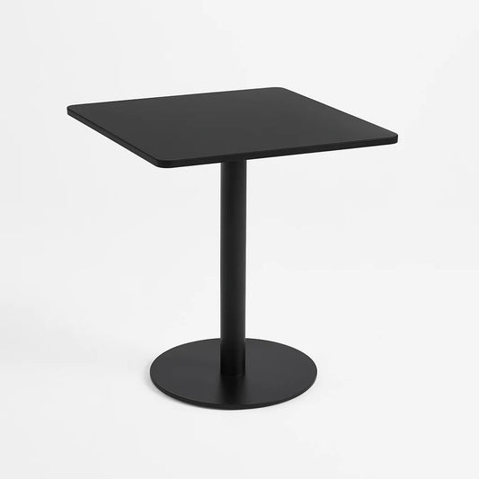Mesa restaurant 70×70 Tubo Metal cubierta MDF