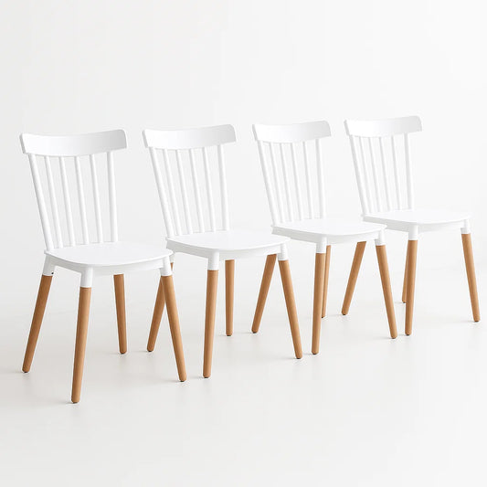 Pack de 4 Sillas Windsor Blancas