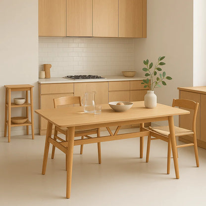 Mesa de comedor o cocina madera 120×70