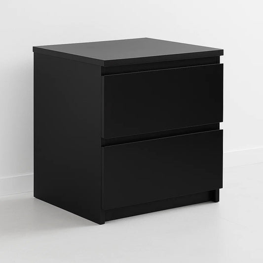 Velador Cajon Doble Minimal Oscuro