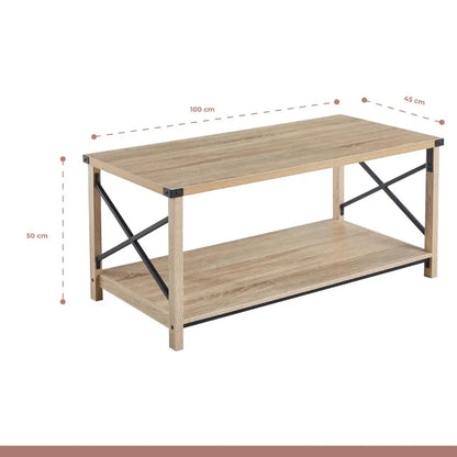 Mesa de Centro Cross – Madera