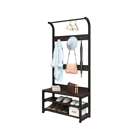 Mueble Organizador Perchero Colgador y Zapatero