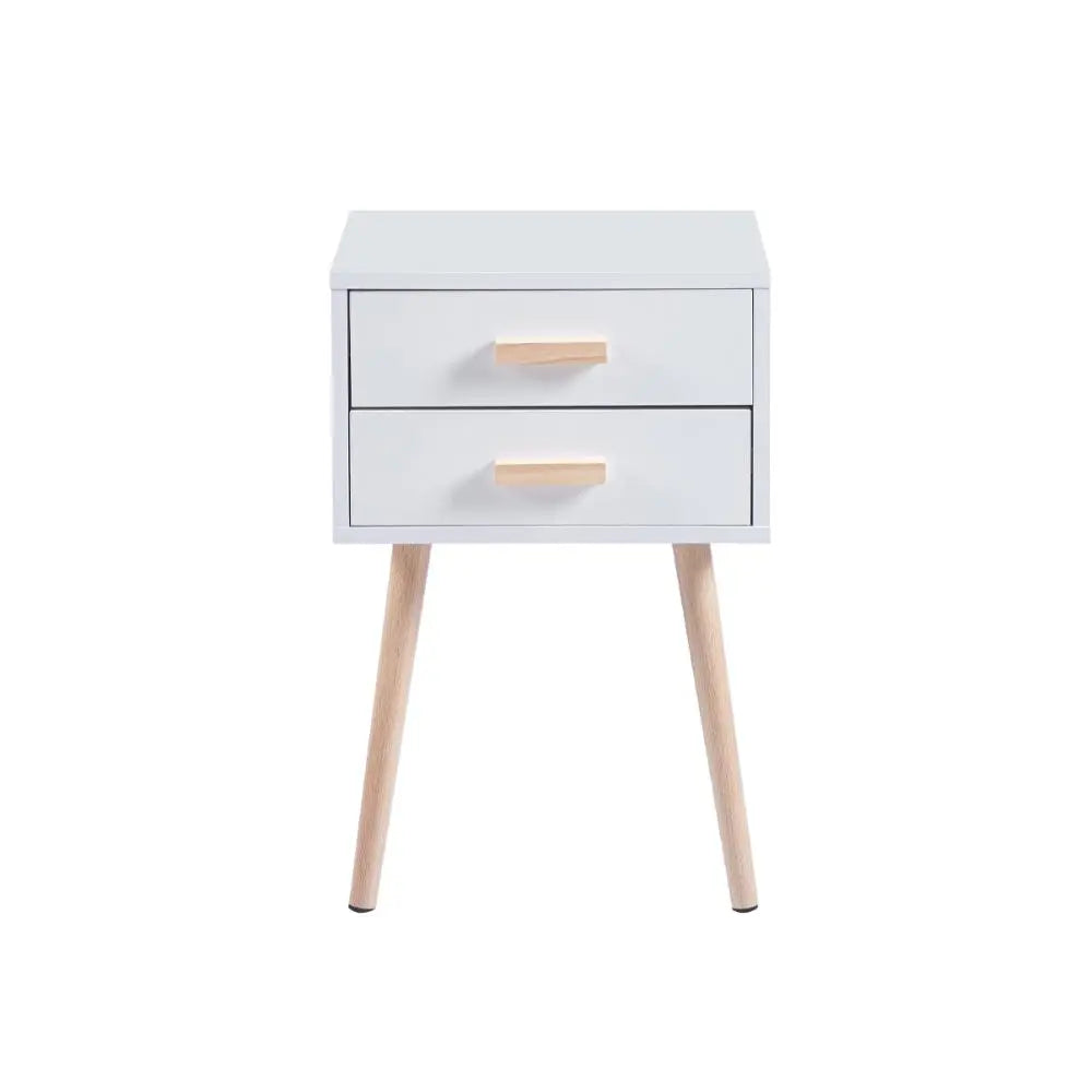 Velador Eames Doble Blanco
