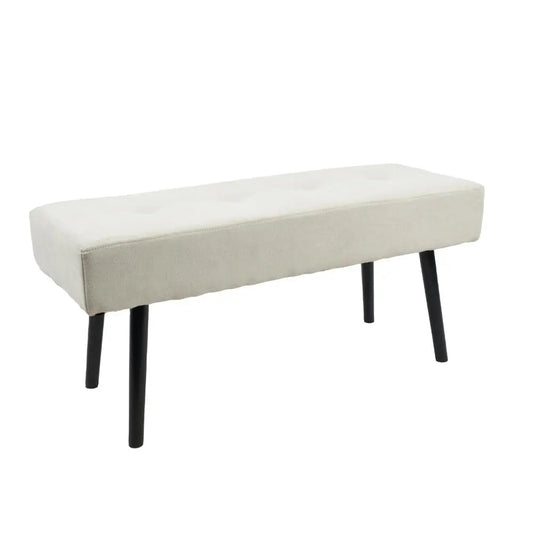 Banqueta Acolchada Simply - Beige
