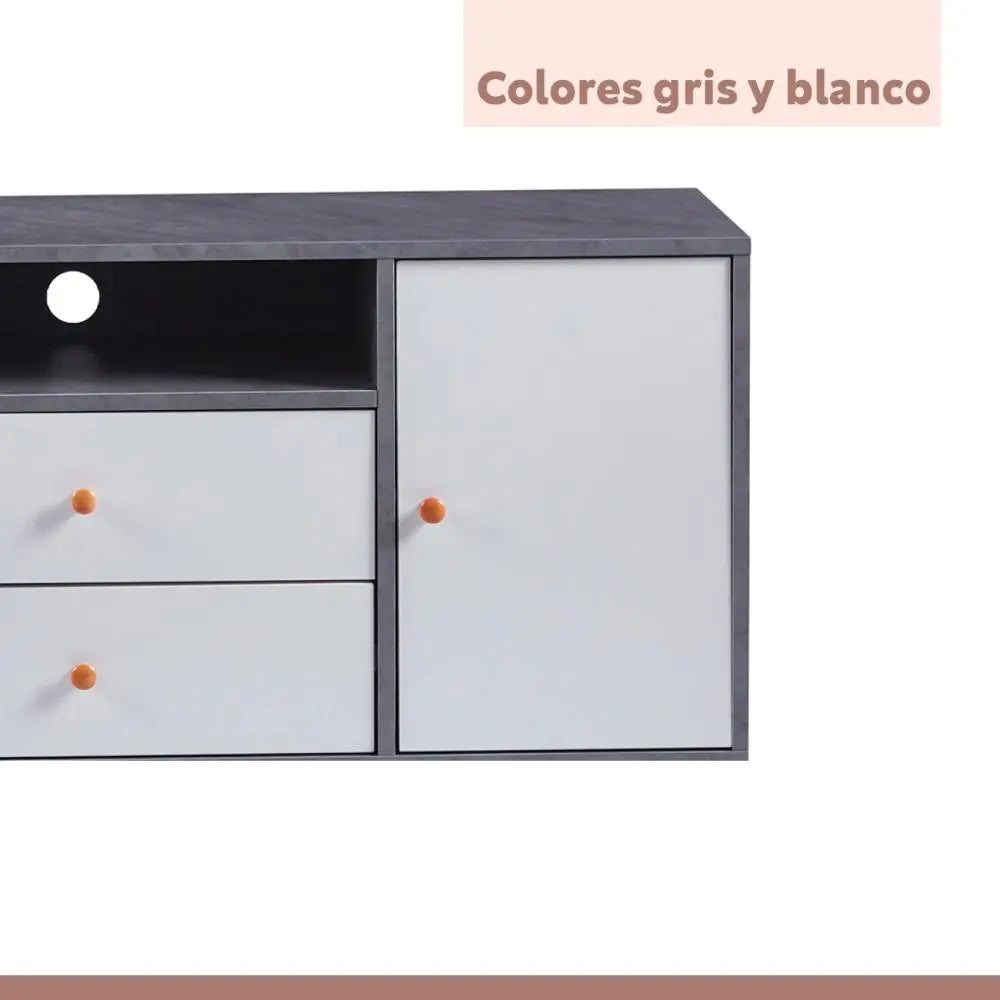 Rack de TV o Buffet con Cajones Nordic