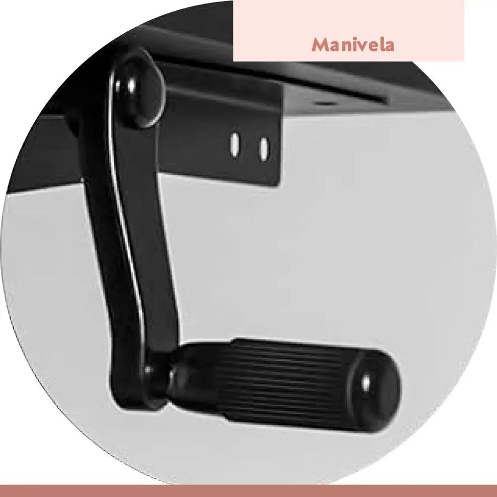 Escritorio de trabajo con altura regulable standing desk – Negro
