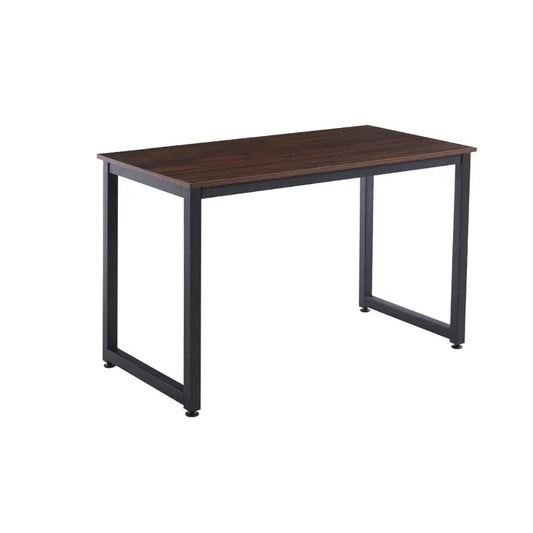 Escritorio Industrial Home Office – Madera Oscura Walnut