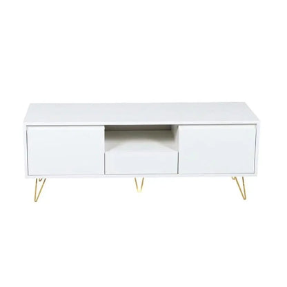 Rack de TV o Buffet con Cajones Simply White