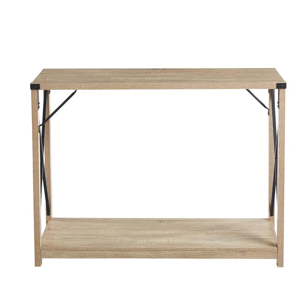 Mesa de Arrimo Cross 2 Niveles – Madera