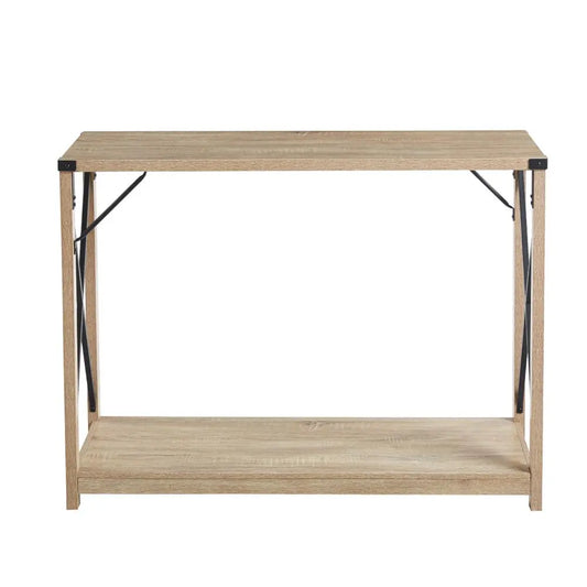 Mesa de Arrimo Cross 2 Niveles – Madera